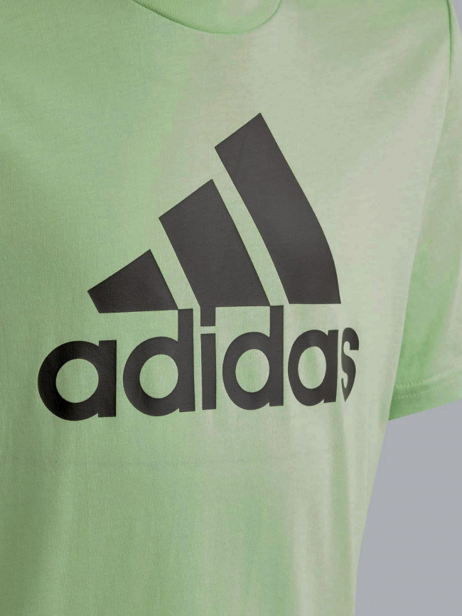 T-shirt big logo vert enfant - Adidas