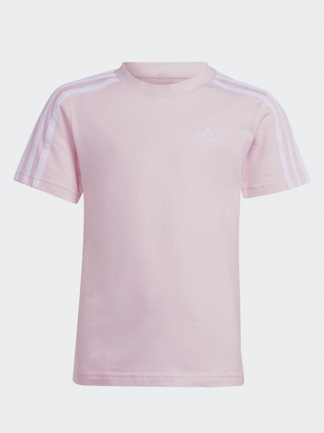 T-shirt 3s core rose fille - Adidas
