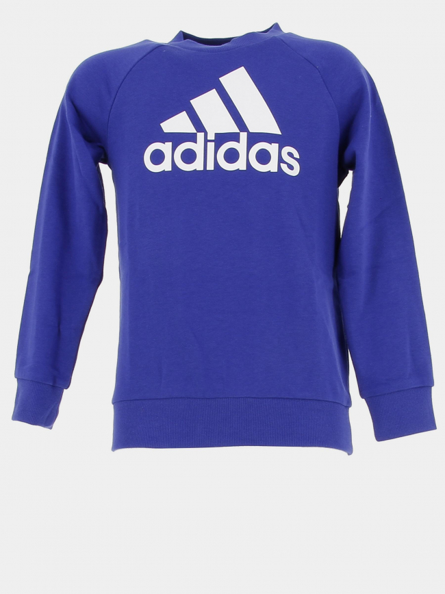 Ensemble jogging badge of sport bleu gris enfant - Adidas