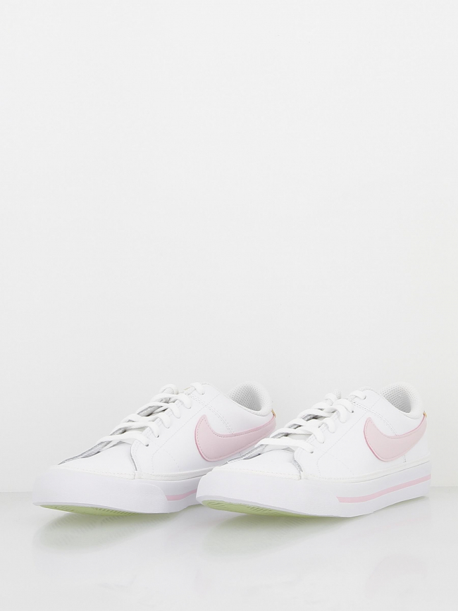Baskets court legagy gs blanc rose fille - Nike