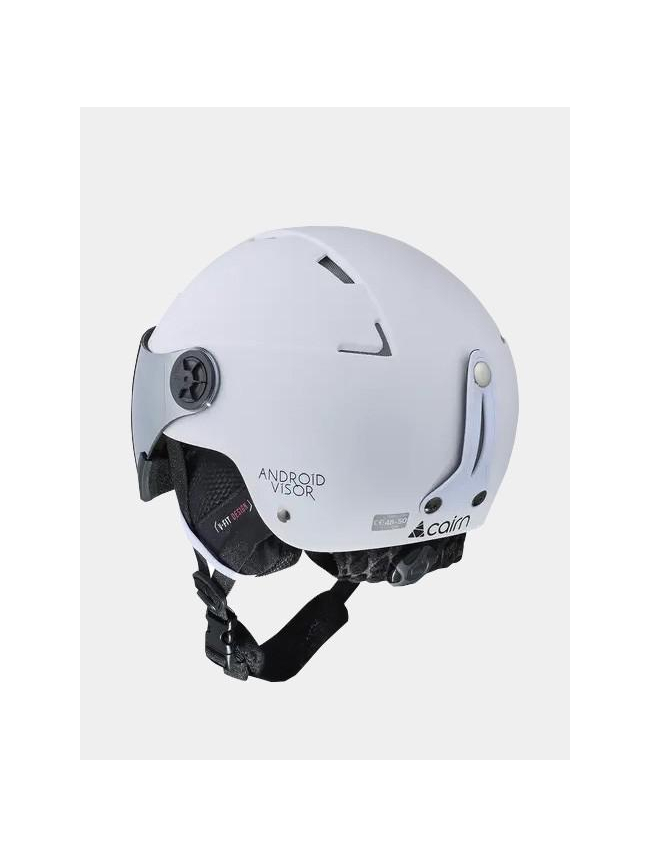 Casque visière de ski android visor blanc enfant - Cairn