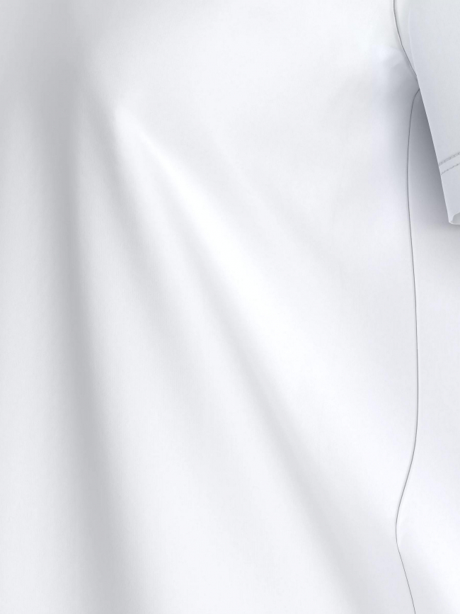T-shirt embro badge blanc femme - Calvin Klein Jeans