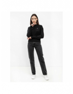 Pull embro badge noir femme - Calvin Klein Jeans
