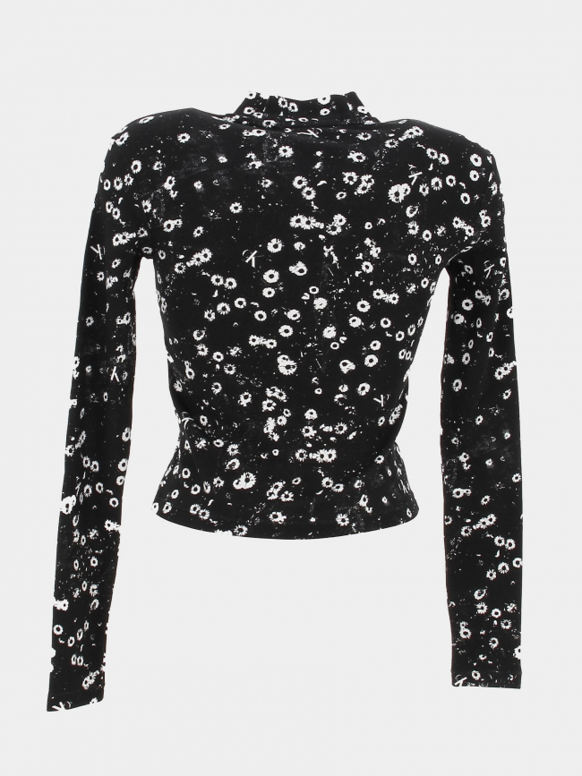 Top floral print noir femme - Calvin Klein Jeans