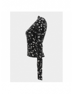 Top floral print noir femme - Calvin Klein Jeans