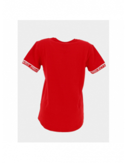 T-shirt logo brodé rouge garçon - Project X Paris