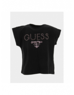 T-shirt beverly hills noir fille - Guess