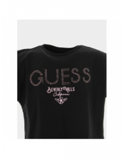 T-shirt beverly hills noir fille - Guess