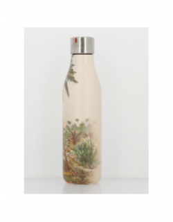 Gourde isotherme time up beach 750ml beige - Les Artistes