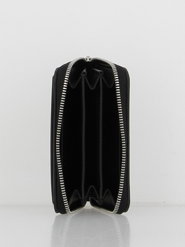 Porte-monnaie sculpted noir femme - Calvin Klein Jeans