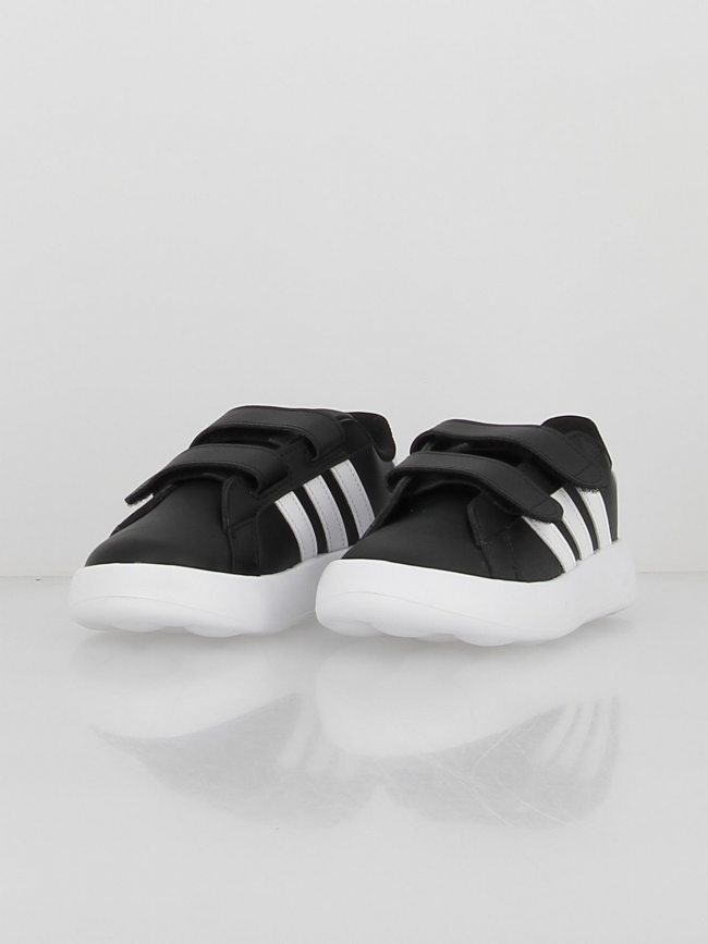 Baskets à scratch grand court 2.0 noir enfant - Adidas