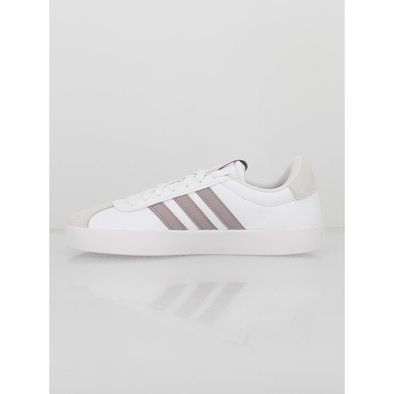 Baskets vl court 3.0 blanc violet femme - Adidas