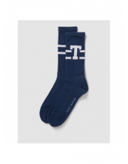 Pack 2 paires de chaussettes sport bleu homme - Tommy Hilfiger