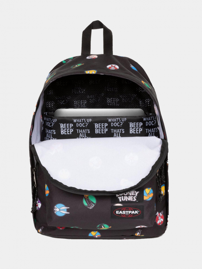 Sac à dos Eastpak out of office looney tunes noir