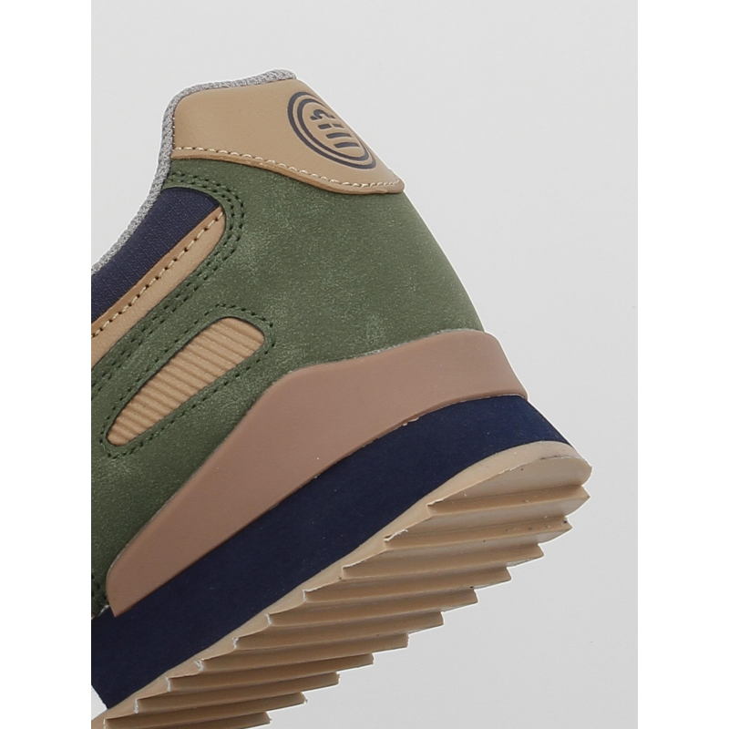 Baskets chamonix bleu marine homme Serge Blanco wimod