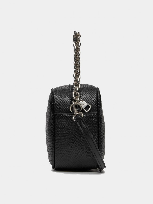 Sac bandoulière camera sculpted noir femme - Calvin Klein Jeans