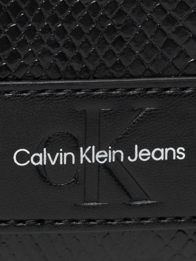 Sac bandoulière camera sculpted noir femme - Calvin Klein Jeans