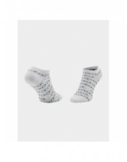 Pack 2 paires de chaussettes all over blanc femme - Calvin Klein