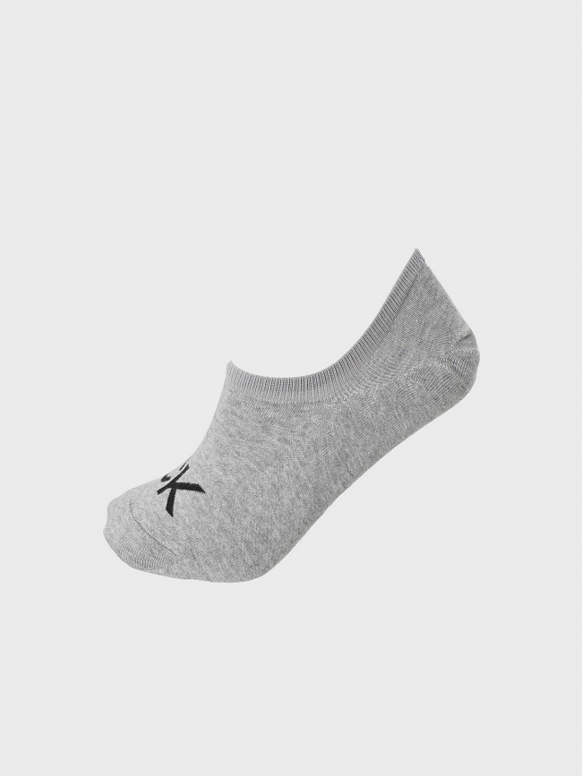 Pack 3 paires de chaussettes invisible homme - Calvin Klein