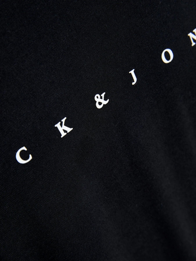 T-shirt star logo noir homme - Jack & Jones