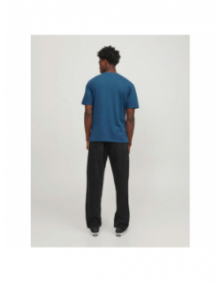 T-shirt star logo bleu homme - Jack & Jones