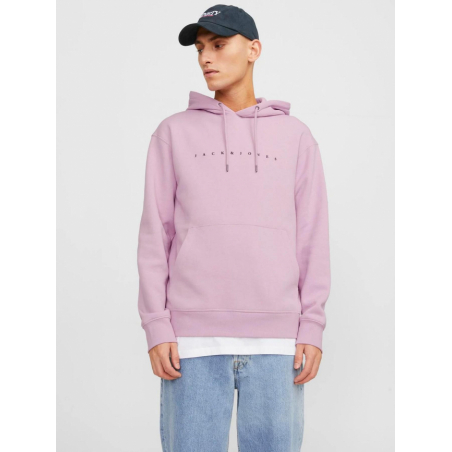 Sweat à Capuche Jack & Jones JJEADRIAN - Coupe Droite, Imprimé Vintage - Multi Couleurs Et Tailles (S-3XL)