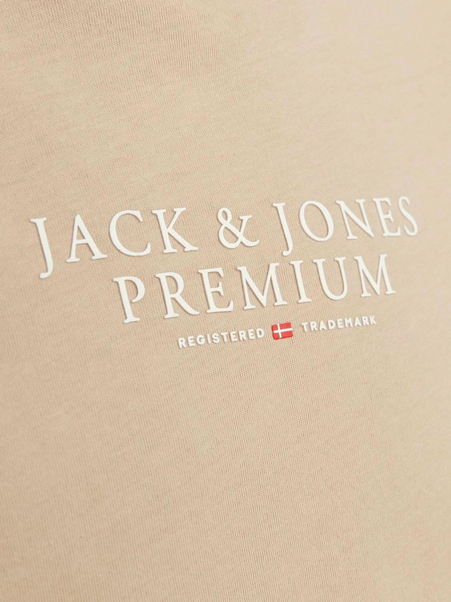T-shirt archie beige homme - Jack & Jones