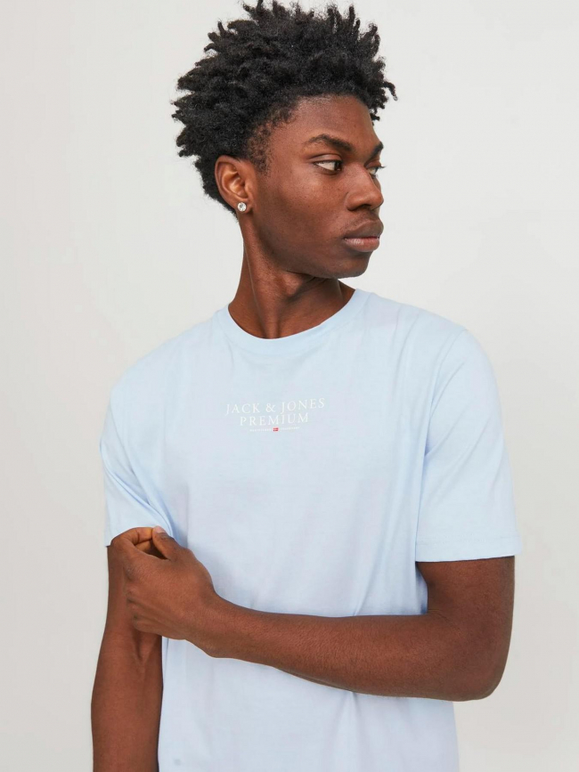 T-shirt archie bleu homme - Jack & Jones