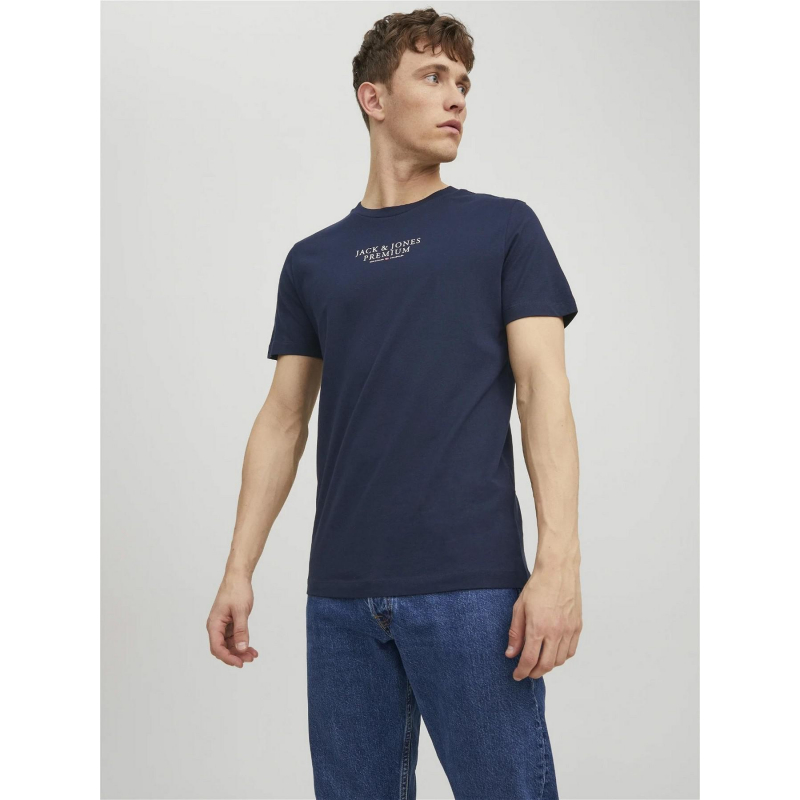 T-shirt archie bleu marine homme - Jack & Jones