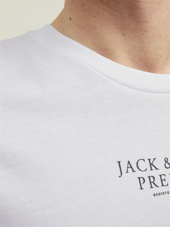 T-shirt archie blanc homme - Jack & Jones
