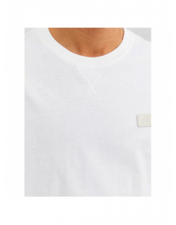 T-shirt classic twill blanc homme - Jack & Jones
