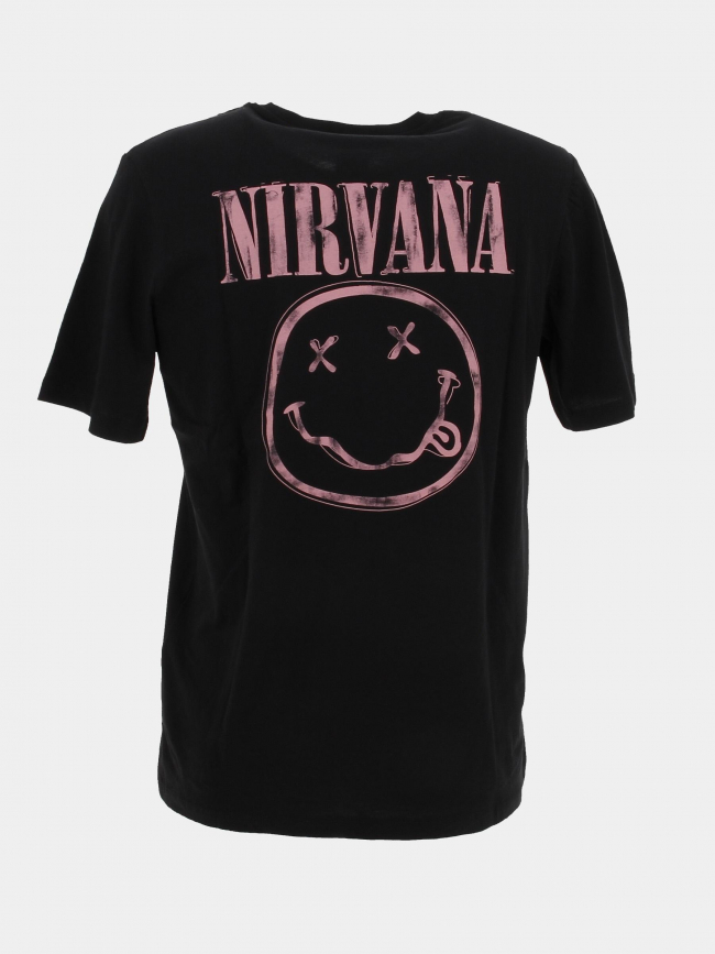 T-shirt nirvana noir homme - Jack & Jones