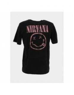 T-shirt nirvana noir homme - Jack & Jones