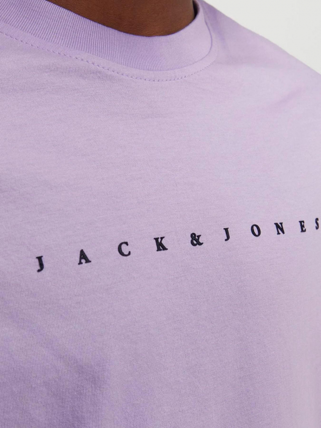 T-shirt star violet garçon - Jack & Jones
