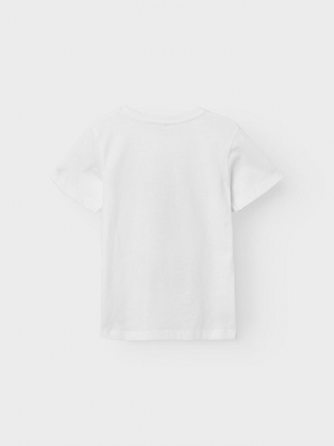 T-shirt tavik blanc garçon - Name It