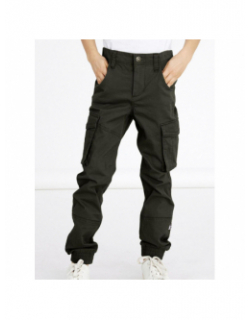 Pantalon cargo ryan kaki foncé garçon - Name It