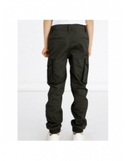 Pantalon cargo ryan kaki foncé garçon - Name It