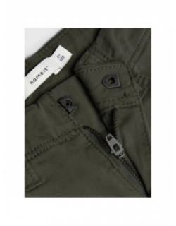 Pantalon cargo ryan kaki foncé garçon - Name It