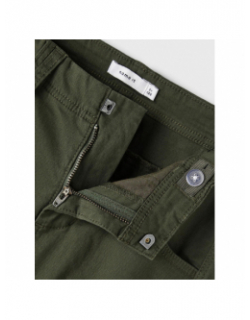 Pantalon cargo ryan kaki foncé garçon - Name It