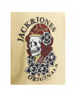 T-shirt heavens jaune garçon - Jack & Jones
