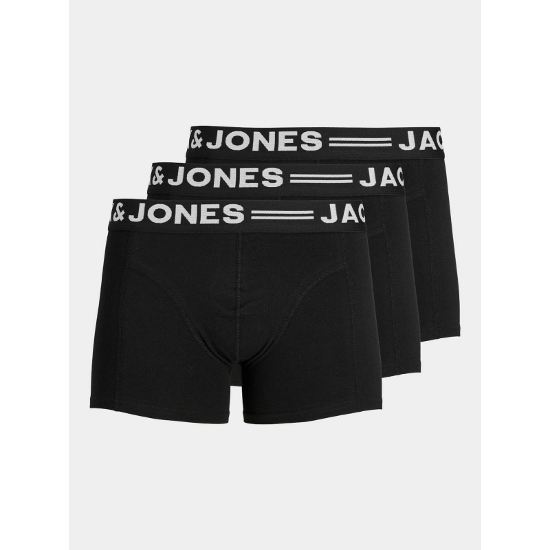Pack 3 boxers sense noir homme - Jack & Jones