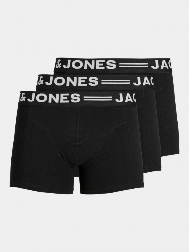 Pack 3 boxers sense noir homme - Jack & Jones
