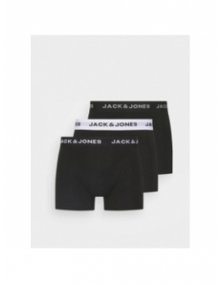 Pack 3 boxers solid noir homme - Jack & Jones