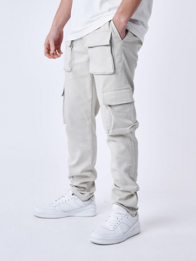 Pantalon multi-poches beige homme - Project X Paris