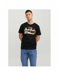 T-shirt essential logo noir homme - Jack & Jones