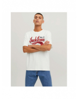 T-shirt essential logo blanc homme - Jack & Jones