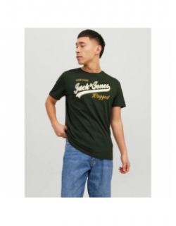 T-shirt essential logo vert homme - Jack & Jones