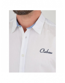 Chemise à manches longues caviro blanc homme - Oxbow
