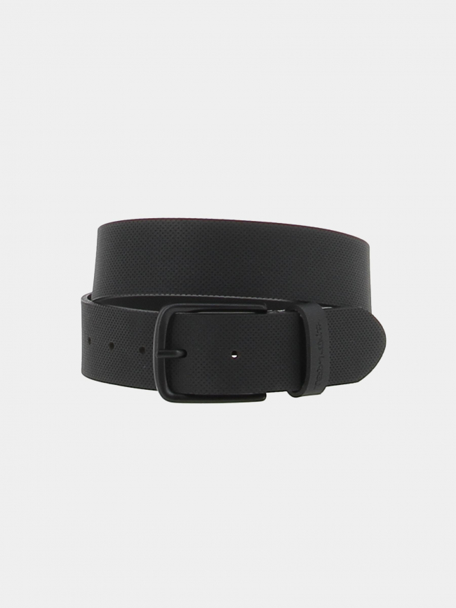 Ceinture en cuir cory noir homme - Teddy Smith