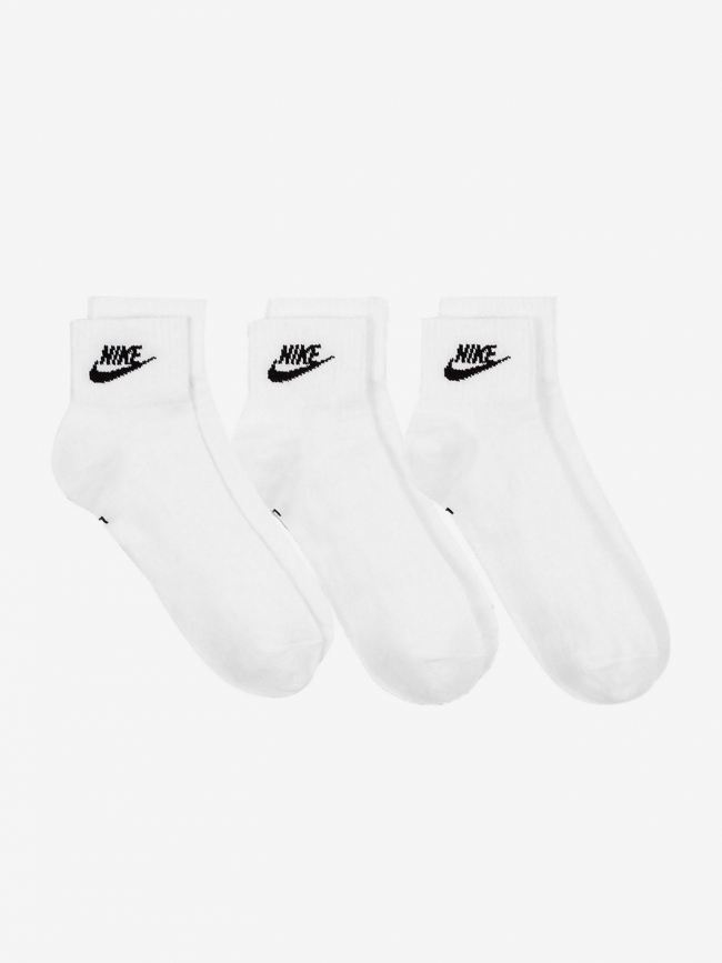Pack 3 paires de chaussettes nsw everyday blanc - Nike